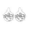 Alloy Hoop Earrings EJEW-B043-02AS-1