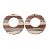 Wenge Wood & Sandalwood & White Ash Pendants WOOD-F013-03-2