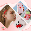 SUNNYCLUE 60Pcs 3 Styles Strawberry Resin Decoden Cabochons RESI-SC0005-69-5