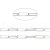 Tarnish Resistant 304 Stainless Steel Paperclip Chains STAS-K209-07P-2