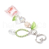 Resin Goldfish Bag & Synthetic Turquoise Tortoise Pendant Decorations HJEW-JM03054-5