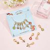  Enamel Charms Kit for DIY Jewelry Making Finding Kit DIY-NB0006-20-3