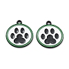 Panda Theme Alloy Enamel Pendants ENAM-F150-05-1