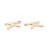 201 Stainless Steel Charms STAS-C021-06G-K-2