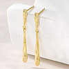 S925 Sterling Silver Stick Dangle Stud Earrings II9933-2