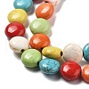 Synthetic Turquoise Beads Strands G-B140-I01-3