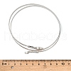 Alloy Upper Arm Open Cuff Bangles for Women BJEW-U037-01B-P-3