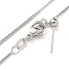Brass Bracelets for Women BJEW-M048-01P-2