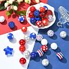 50Pcs 8 Style Acrylic Beads MACR-CJC0001-15-6