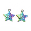 Ion Plating(IP) 304 Stainless Steel Pendants STAS-C003-14MC-2