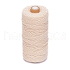 100M Round Cotton Braided Cord PW-WG54274-43-1