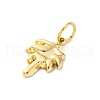 304 Stainless Steel Charms STAS-U049-03A-03G-2
