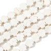 Geark Cross Natural Magnesite Beads Strands G-N0131-04C-2