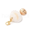 Shell Pendant Decoration HJEW-TA00344-5