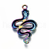 Rainbow Color Alloy Pendants PALLOY-S180-021-RS-4