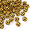 Natural Wooden Beads WOOD-TAC0010-05M-3