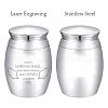 CREATCABIN Column Alloy Cremation Urn AJEW-CN0002-08D-3