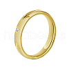 Arrow Pattern Stainless Steel Finger Ring for Women HA9923-2-1