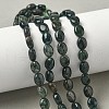 Natural Moss Agate Beads Strands G-Z006-A41-1