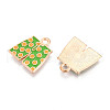 Beach Theme Alloy Enamel Pendants ENAM-T022-33L-2