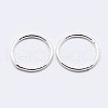 925 Sterling Silver Round Rings STER-F036-03S-0.5x5-2