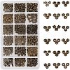 Tibetan Style Alloy Spacer Beads TIBEB-PH0004-34AB-1