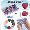 SOFPLATE 100Pcs Imitation Gemstone Acrylic Beads OACR-SP0001-05C-2