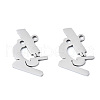 Non-Tarnish 201 Stainless Steel Pendants STAS-T044-241P-1