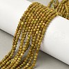Natural Yellow Green Opal Beads Strands G-D306-A06-3mm-1
