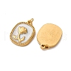 304 Stainless Steel Enamel Pendants STAS-H475-01A-G-2