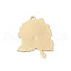 Light Gold Plated Alloy Enamel Pendants X-ENAM-D065-01KCG-02-2