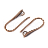 Brass Earring Hooks for Earring Designs X-KK-M142-02-RS-3