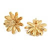 304 Stainless Steel Ear Studs EJEW-P282-02A-G-2