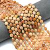 Natural Red Aventurine Beads Strands G-C116-A69-02-1