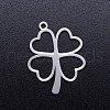 Tarnish Resistant 304 Stainless Steel Hollow Pendants STAS-Q201-JN296-1-1