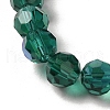 Electroplate Transparent Glass Beads Strands EGLA-A035-T6mm-L18-3