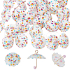 SUNNYCLUE 24Pcs Resin Pendants CRES-SC0002-34-1