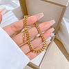 316 Surgical Stainless Steel Chain Bracelets BJEW-P349-03B-G-1