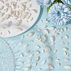 ARRICRAFT 200Pcs 8 Styles Dyed Synthetic Howlite & Turquoise Cabochons G-AR0006-04-5