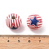 Wood European Beads WOOD-I014-01E-3