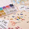 DIY Evil Eye Bracelet Making Kit DIY-TA0004-41-5