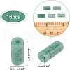  16Pcs Natural Jadeite Beads G-NB0003-40-5