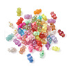  Opaque Solid Color & Imitation Jelly & Transparent Styles Acrylic Beads MACR-TA0001-15-3