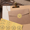 Self Adhesive Gold Foil Embossed Stickers DIY-WH0575-005-6