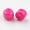 6/0 Baking Paint Glass Seed Beads X-SEED-S003-K5-2