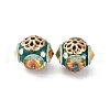 Handmade Resin Indonesia Round Beads IPDL-P005-14KCG-01-1