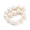 Natural Cultured Freshwater Pearl Beads Strands PEAR-P062-35-3