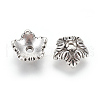 Tibetan Style Bead Caps X-TIBEB-A24621-AS-LF-2