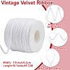 HOBBIESAY 50 Yards Single Face Velvet Ribbon OCOR-HY0001-16B-5