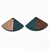 Resin & Wood Pendants RESI-S358-86B-03-2
